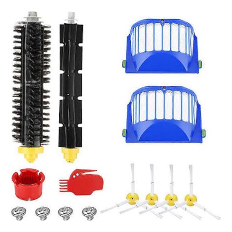Kit de pi��ces de rechange pour iRobot Roomba s��rie 600 - Accessoires compatibles avec les mod��les 595, 610, 614, 620, 630, 650, 660 et 665
