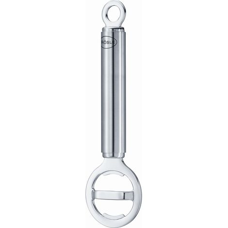 Décapsuleur, Ouvre-Bouteille avec Poignée Ronde et Œillet de Suspension, Capsules Non Pliées, Acier Inoxydable 18/10, Lavable au Lave-Vaisselle (1/5)