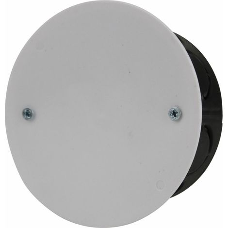 UP-Abzweigdose mit Deckel 40mm schwarz/ weiß Schalterdosen & Abzweigdosen
