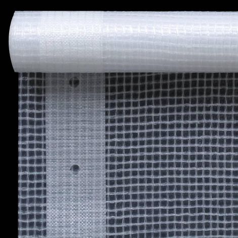 Bâches polyvalent et robuste construction de serres bâches de camping protection de meubles de jardin remorques jardin extérieur 260 g/m² 3x5 m blanc