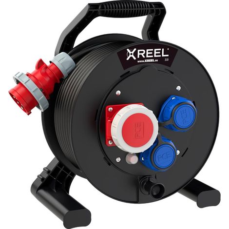 Kunststoffkabeltrommel XREEL310 16/5w 2xSSD68 30m 5G 2.5mm² H07RN-F