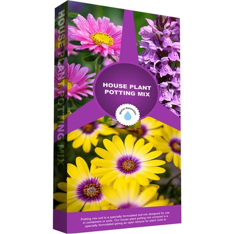 10L House Plant Potting Mix Compost Perfect For Indoor House Plants With Seaweed Extract