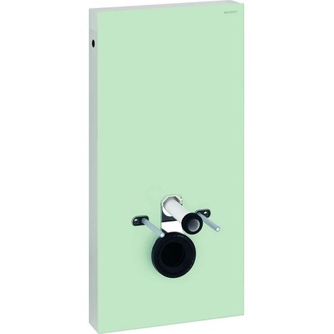 Geberit Monolith - Sanitärmodul für Wand-WC, 101 cm, Anschluss unten, mintgrün 131.021.SL.5 (1/5)