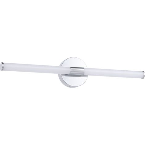 Quadri E Specchi Ramola Acciaio Cromo Plastiche Bianche Led 11W 1200Lm Ip44 (1/2)