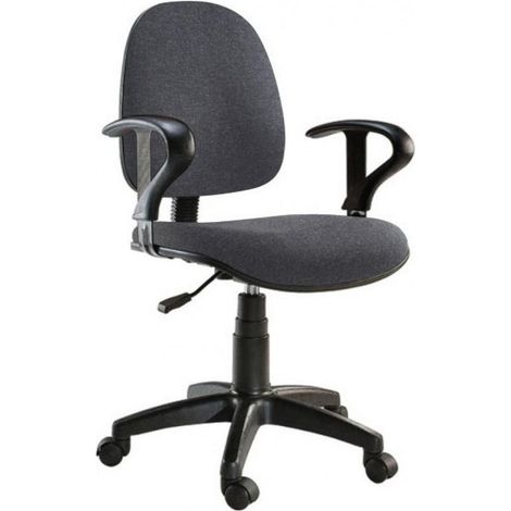 Techly ICA CT MC04GY Silla de oficina gris oscuro cómoda