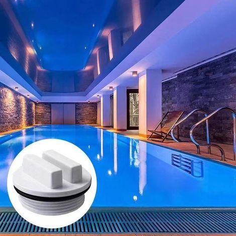 Bouchon antigel pour tuyau de retour de piscine, bouchon de piscine, bouchon de vidange de filtre, accessoire de 1,5 pouce, bouchon d'interface.
