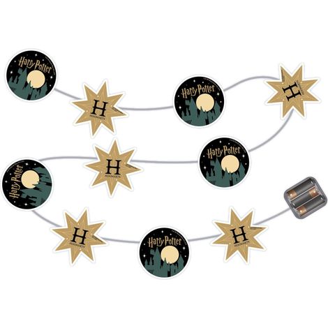 Guirlande lumineuse de Noël Harry Potter - 10 LED - 165cm (1/3)