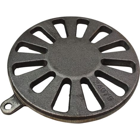 Grille à cendres pour poêles à cheminée Ancona de MEZ - fonte - dimensions d'encastrement parfaitement adaptées (1/3)