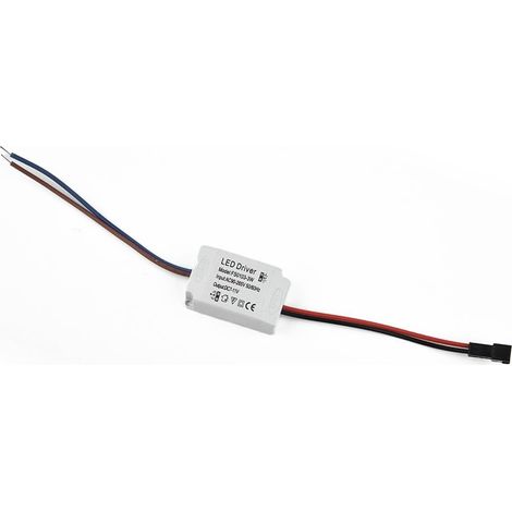 Bloc d'alimentation LED AC90-265 V CC Sortie 240 mA pour spots encastrables, lanternes en étain, transformateur de rechange facile à installer, durable (3 W) (1/5)