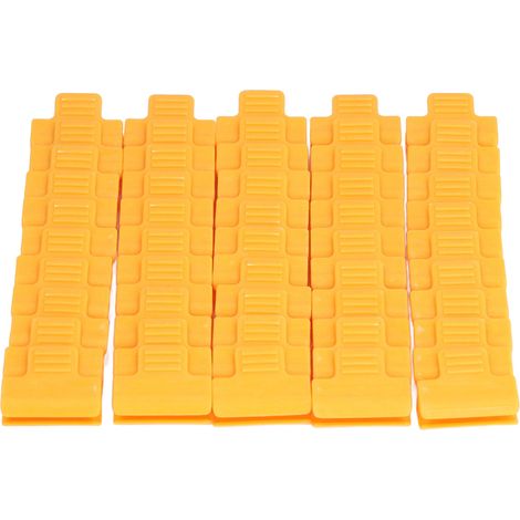 Lot de 50 pinces à toile d'ombrage en fil d'acier résistant à la rouille, pour serre. (1/5)