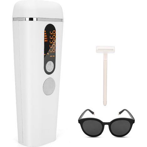 Épilateur à lumière pulsée (IPL) 990 000 flashs, indolore, pour le visage et le corps (110-240 V), prise américaine. (1/5)