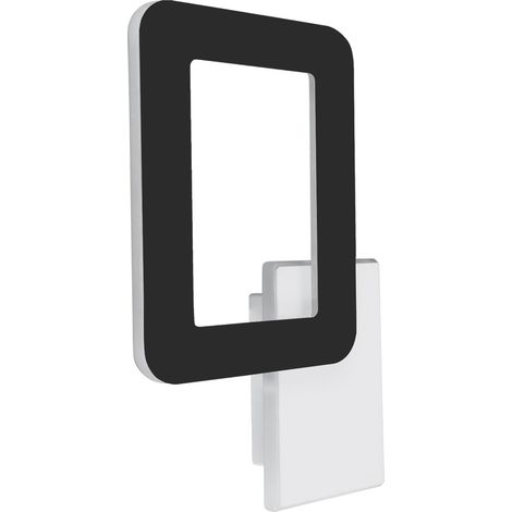 Apparecchio di illuminazione decorativo a LED bianco/nero D 12W IP20 4200K HOP Ideus 04183