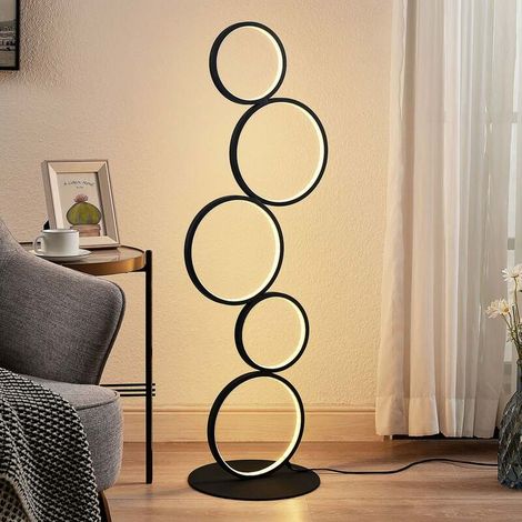 [NEUWERTIG] B-Ware Lindby Jacek LED-Stehleuchte Wohnzimmerleuchte Standleuchte Leseleuchte Lampe (1/2)