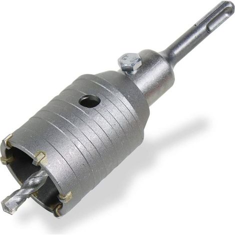 50mm Brick Hole Saw, Concrete Hole Saw, 8x110mm Drill Bit with SDS Plus Adapter for Masonry and Concrete (1/5)