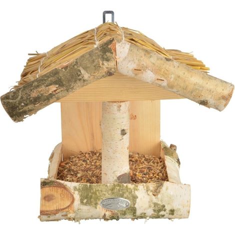 Mangiatoia Semi in Legno Rustico