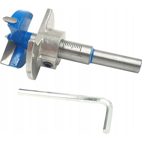 Fresa de carcasa ajustable para madera 35 mm (1/5)