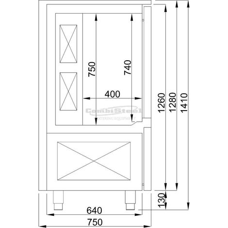 Cellule de refroidissement - 10 niveaux GN 1/1 - Combisteel (1/3)