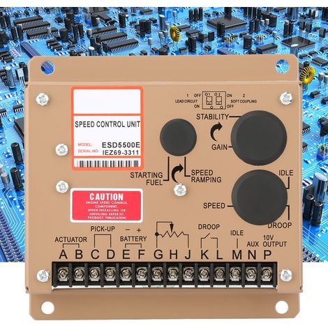 ESD5500E Elektronischer Motordrehzahlregler Generator-Bedienfeld (1/5)