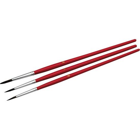 PINCEL PARA ACUARELA SET 3 UDS  Nº 4-6-8 - 16027