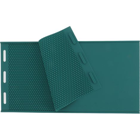 2 feuilles alvéolées pour fabriquer soi-même des moules à cire d'abeille, légères, pour rucher ou apiculteur amateur. (1/5)