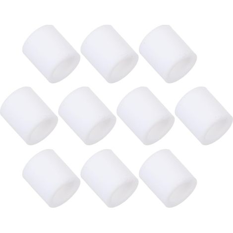 10 Pieces Insulators Protectors Diameter Silicone Pieces Clear Inner (1/5)