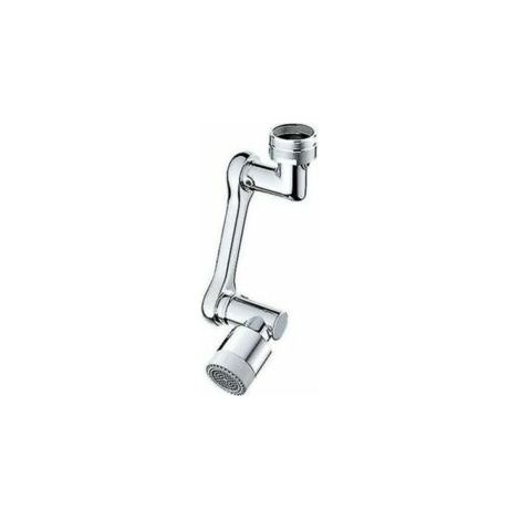 Extended Tap 1080 Swivelling Splash Filter Swivelling Tap Spray Fork - Dual Mode [silver] (1/5)
