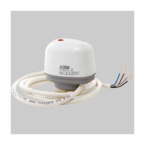Comando Elettrotermico con Microinterruttore per Valvole di Zona Icma 30 x