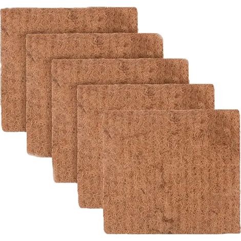 Tapis de Nidification, Fibre de Coco Écologique, Réutilisable et Durable, 5pcs (1/2)