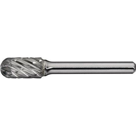Fresa WRC Acero especial D.12mm cabeza-L.25mm vástago-D.6mm HM cruz galvanizada PROMAT