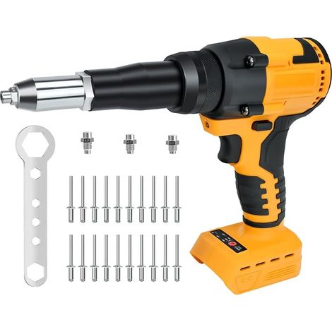 Rivet Gun for 20V Electric Rivet Gun for Metal, Plastic, Leather (1/5)