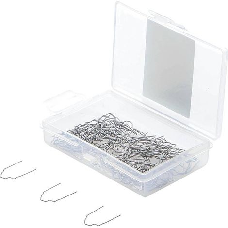 Agrafes de Réparation Forme V D.0,6 mm - 100 pcs - Résistantes et Pratiques pour Fixations Rapides - D-Work