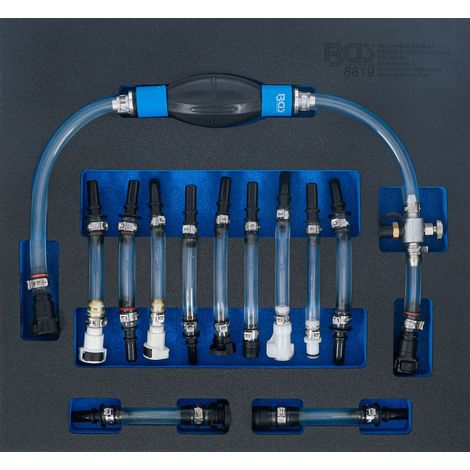 BGS  Kit  de  purga  del  circuito  de  baja  presión  diésel  para  Ford  /  PSA  /  Opel  /  Fiat  /  Rover  /  Land  Rover  /  Renault  /  Mercedes-Benz  12  pzs.  -  8819 (1/4)