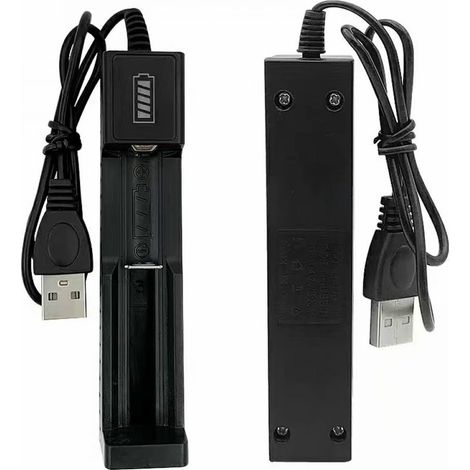 2pcs Universal Battery Charger Intelligent Mini Rechargeable Battery Charger Multifunction (1/4)
