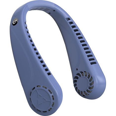 Ventilatore da Collo K306 – Ricaricabile USB 1800mAh, 5 Velocità, Display Digitale – Design Ergonomico e Portatile – Ideale per Sport, Ufficio e Viaggi (1/5)