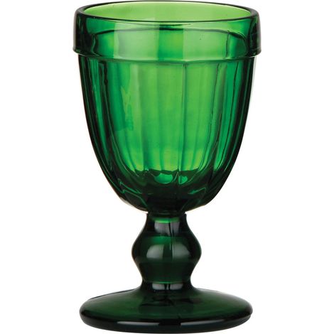 Premier Housewares Glass Green Sundae Goblet (1/3)