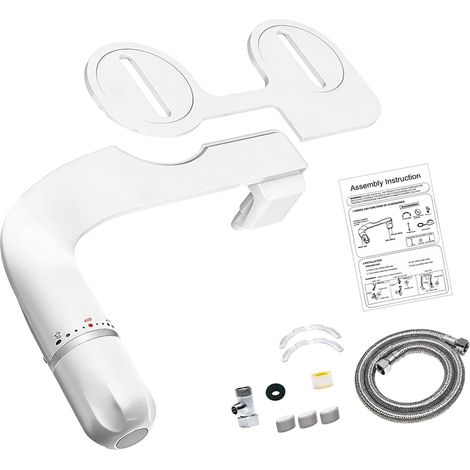 Abattant de toilettes avec bidet électrique Slim None, double (1/5)