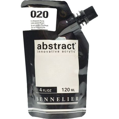 Peinture Acrylique - Sennelier - Abstract - 120ml - Nacré - Iridescent Pearl
