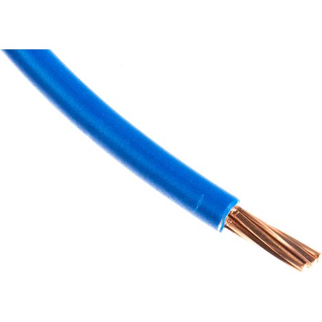 RS PRO câble, section: 10 mm² 100m, 450 V c.c., 750 V c.a. LSZH Bleu HO7Z-R Câble à conducteur simple ( Prix pour Bobine de 100 Mètres ) (1/3)