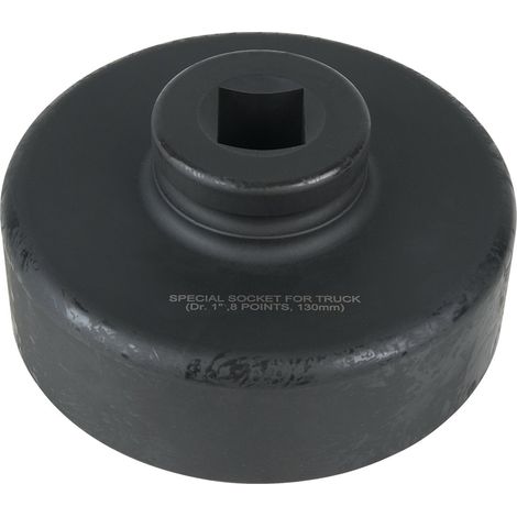 KS Tools 1 Zoll Achsmuttern-Schlüssel, 8-kant, kurz, 130 mm (1/3)