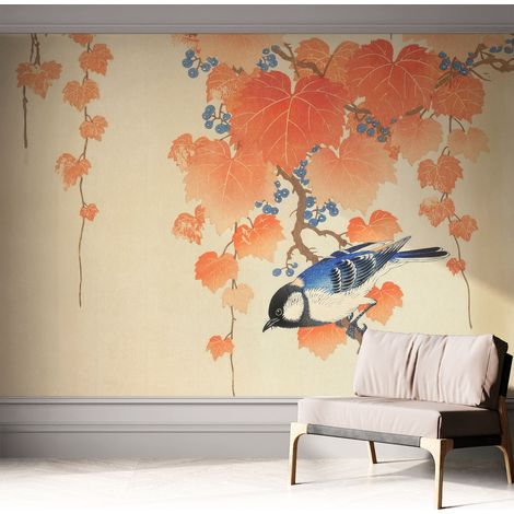 Papier peint autocollant avec imprimé pour cuisine facile à appliquer pour mur a motif L'harmonie du vin 312x219 cm (1/5)