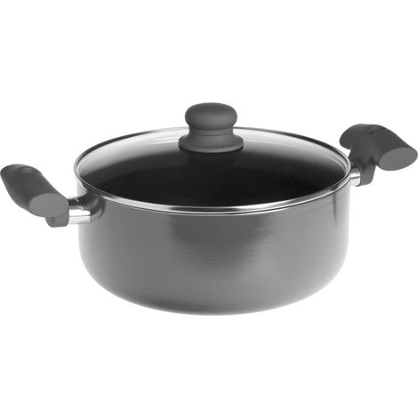 Casseruola neo d24cm 4l alluminio grigio - 5five (1/4)