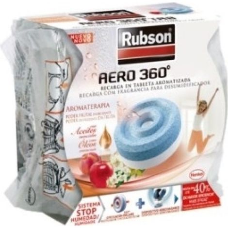 Absorbe humedad mal olor 450 gr aero 360 fruta rec rubson