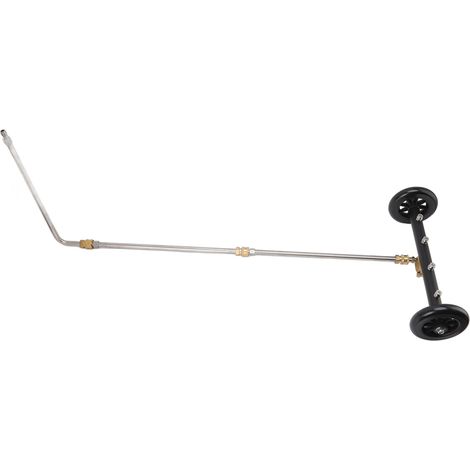 40,6 cm (16 Zoll) schwarzer Unterbodenreiniger mit 6,35 mm (1/4 Zoll) Anschluss für Lkw (1/5)