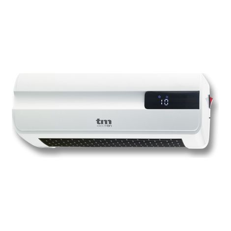 TM Electron 2000 W Radiador eléctrico blanco negro de pared (1/5)