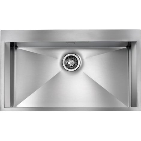 Lavello FOCUS MIX 3" 86X50X19 1 vasca ACCIAIO INOX (1/5)