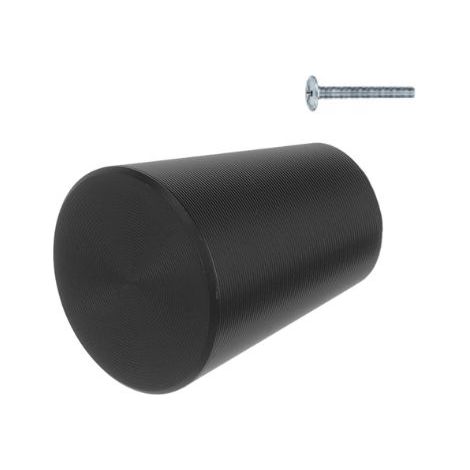 Perilla de mueble negra mate Riex XK05 (1/5)