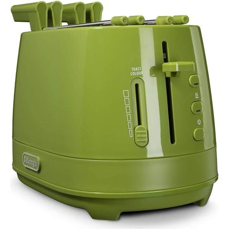 Delonghi CTLAP2203.GR Tostadora Verde 550 W (1/3)