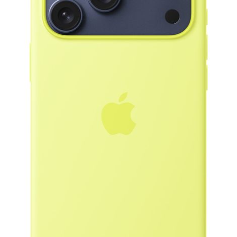 Apple MGFM4ZM/A funda para teléfono móvil 17,5 cm (6.9") Amarillo (1/3)