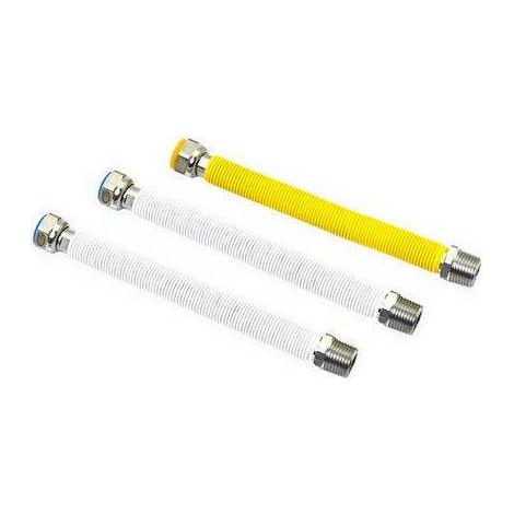 KIT 3 PIÈCES FLEXIBLES 1 GAZ 2 BLANCS Taille : 1/2 mm 200/400
