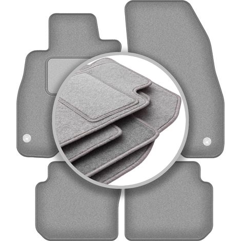 Tappetini auto grigi per: Fiat Punto 12' hatchback (2012-2018) (1/5)